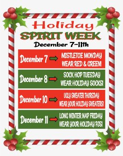 Holiday Spirit Week